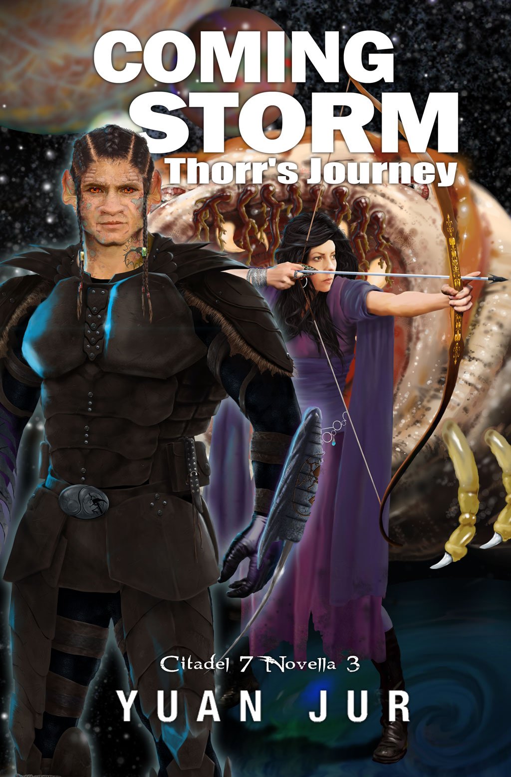 Coming Storm - Science Fiction, Time Travel, Paranormal Book Yuan Jur