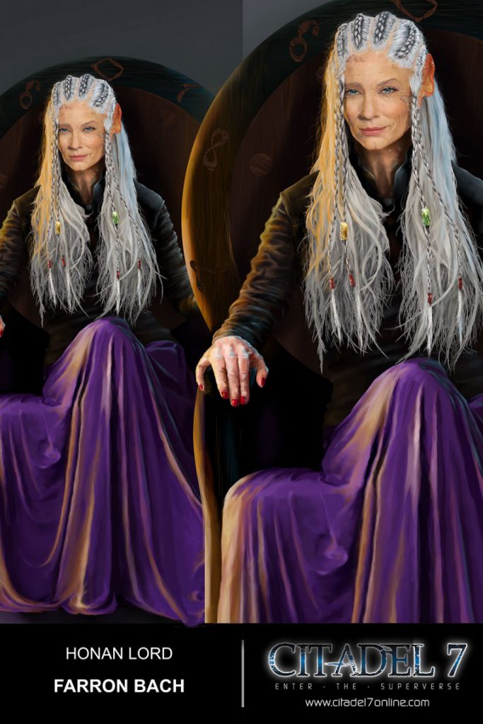 Farron Bach - Chief envoy of the Honan Lord race